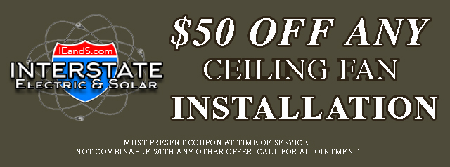 $50 off coupon ceiling fan installation