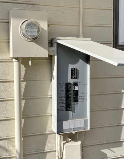 Electrical Panel Original Condition