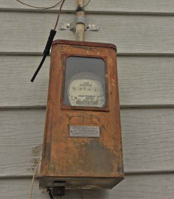 1930s meter box