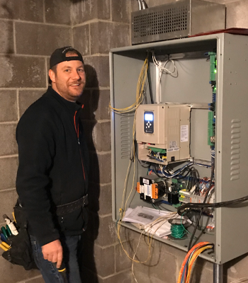 electricianinlittleton electrical panel that was about to cause a fire