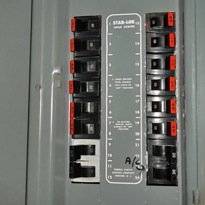 Federal Pacific (FPE) Stab-Lok panel
