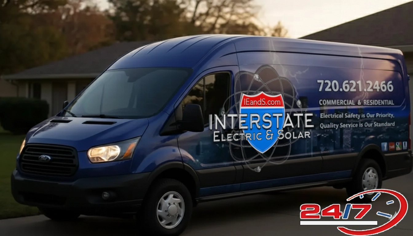 Interstate Electric and Solar Van