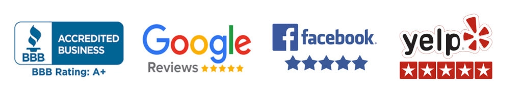 Top Rate Electrician on BBB, Google, Facebook and Yelp