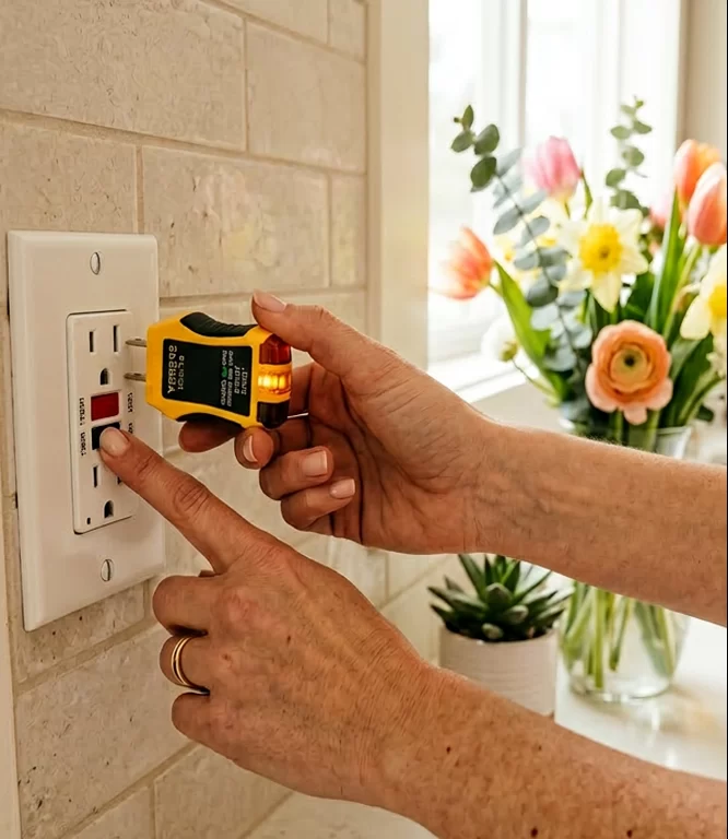 spring-electrical-outlet-tester Spring Electrical Outlet Test